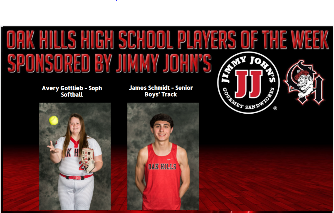 Jimmy John's OHHS Players of the Week